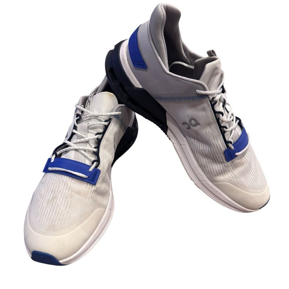 On Running Sneakers in White and Blue